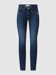 Skinny Fit Jeans mit Stretch-Anteil Modell 'Nele' von Gang Blau - 21