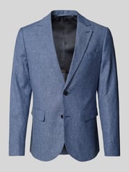 Slim fit 2-knoops colbert van linnenmix, model 'George' van Matinique - 31