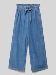 Jeansy o kroju regular fit z szeroką nogawką i elastycznym pasem od s.Oliver RED LABEL - 27