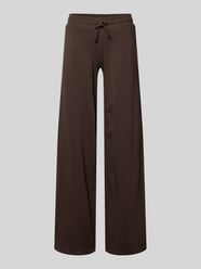 Spodnie dresowe o kroju straight fit z tunelem od REVIEW - 22