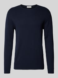 Regular Fit Pullover mit Strukturmuster von Tom Tailor Denim Blau - 27