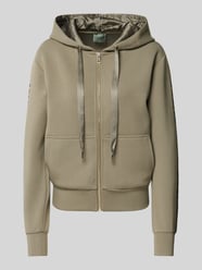 Sweatjack met labeldetails van Guess Groen - 29