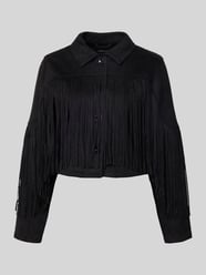 Kurtka z imitacji skóry z długimi frędzlami model ‘DIANE LIFE’ od Only - 17