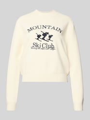 Sweter z dzianiny z wyhaftowanym logo model ‘Allie’ od LeGer - 31