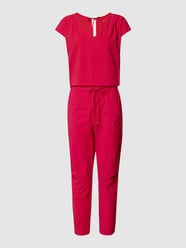 Jumpsuit mit seitlichen Eingrifftaschen Modell GIRA JUMPY von Raffaello Rossi Pink - 26