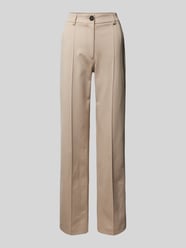 Regular Fit Stoffhose mit fixierten Bügelfalten von Be Pure Dutch Beige - 27