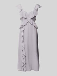 Maxikleid mit Volants von Jake*s Collection - 3