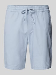 Shorts mit elastischem Bund Modell 'LINUS' von Only & Sons Blau - 20