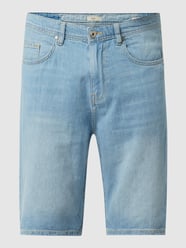 Relaxed Slim Fit Jeansshorts mit Hanf-Anteil von edc By Esprit Blau / Türkis - 38