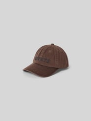 Basecap mit Label-Stitching von ROTATE Braun - 13