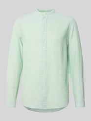 Slim Fit Freizeithemd aus Baumwoll-Leinen-Mix Modell 'CAIDEN' von ONLY & SONS - 5