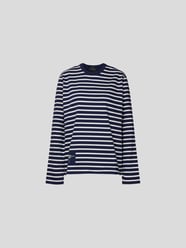 Longsleeve mit Streifenmuster von Marc Jacobs Lila - 20
