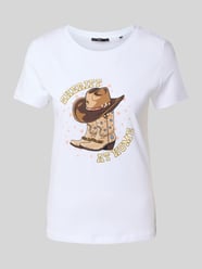 T-shirt z nadrukowanym motywem od Zero - 25