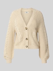 Kardigan o kroju relaxed fit z mieszanki bawełny model ‘ROSIE’ od Only - 16