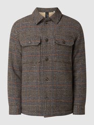 Hemdjacke mit Teddyfutter von Tom Tailor Braun - 48
