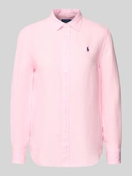 Hemdbluse aus reinem Leinen von Polo Ralph Lauren - 3