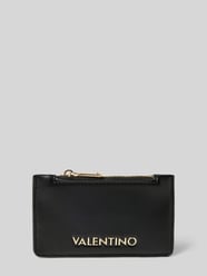 Portmonetka z detalem z logo Model 'Clio' od Valentino Bags - 32