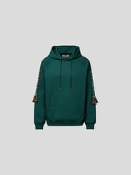 Hoodie mit Zierbesatz von Etro Grün - 24