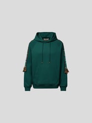 Hoodie mit Zierbesatz von Etro Grün - 30