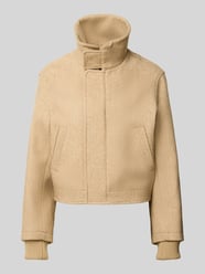 Bomberjacke aus Woll-Mix von Victoria Beckham Beige - 35