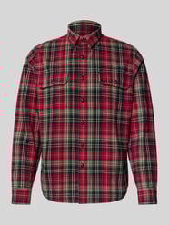 Koszula casualowa o kroju classic fit z kołnierzykiem typu kent i kieszeniami na piersi od Polo Ralph Lauren - 8