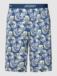 Pyjama-Hose mit Allover-Muster von Jockey Lila - 35