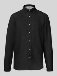 Regular Fit Business-Hemd mit Kentkragen Modell 'ROMA' von FIL NOIR - 12