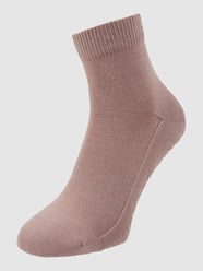 Socken mit rutschfester Sohle Modell Light Cuddle Pads von Falke Rosa - 31