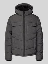 Steppjacke mit Brusttaschen von Jack & Jones Grau - 8