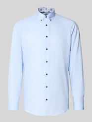 Koszula Biznes o kroju regular fit z kołnierzykiem typu button down od OLYMP - 15