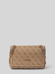 Umhängetasche mit Label-Applikation Modell 'NOELLE' von Guess Beige - 17