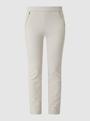 Comfortbroek met stretch, model 'Zene' van Gardeur Grijs / zwart - 36