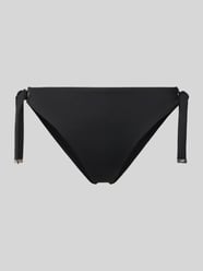 Majtki bikini z wiązaniem model 'GROMMET SOLIDS BOTTOM' od Michael Kors - 16