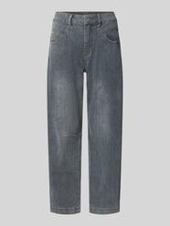 Regular Fit Barrel Jeans mit Bundfalte von Buena Vista - 14