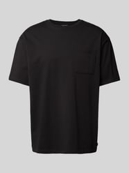 Oversized T-Shirt mit Brusttasche Modell 'CORE' von Scotch & Soda Schwarz - 28
