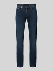 Jeans met 5-pocketmodel, model 'Lyon' van Pierre Cardin - 28