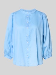 Regular fit blouse met ronde hals Model 'FAVIOLA' van 0039 Italy - 10