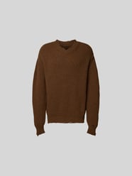 Relaxed Fit Pullover mit Woll-Anteil von MM6 Maison Margiela - 6