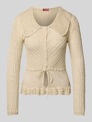 Cardigan mit Lochmuster Modell 'VIENNA' von Staud - 38