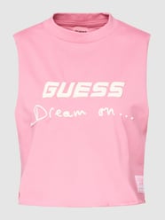 Tanktop mit Label-Details Modell 'DALYA' von Guess Pink - 28