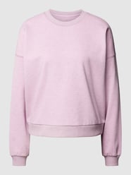 Sweatshirt met ronde hals en extra brede schouders van JAKE*S STUDIO WOMAN Roze - 30