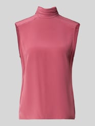 Regular Fit Blusentop aus reiner Seide Modell 'Besei' von BOSS Pink - 29