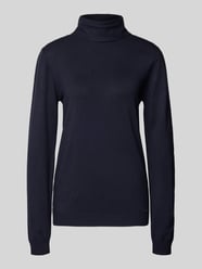Rollkragenpullover aus Viskose-Mix mit Label-Detail von More & More - 46