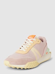 Sneaker mit Colour-Blocking-Design von Lacoste Rosa - 21