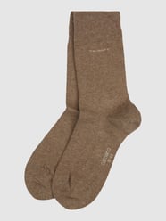 Socken im 2er-Pack von camano Beige - 20