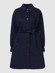 Mantel mit Ballonärmeln Modell 'FARISEO' von Weekend Max Mara Blau - 38