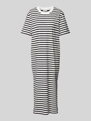 T-Shirt-Kleid mit Rundhalsausschnitt von Marc O'Polo Denim Schwarz - 17