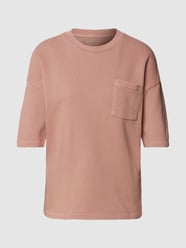 T-Shirt mit Brusttasche - The Good Dye Capsule von Tom Tailor Pink - 3