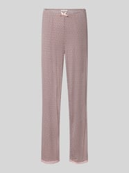 Relaxed Fit Pyjama-Hose aus Viskose-Mix von Christian Berg Woman Pink - 26