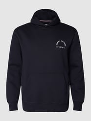 PLUS SIZE Hoodie mit Label-Print Modell 'SHADOW' von Tommy Hilfiger Big & Tall Blau - 35